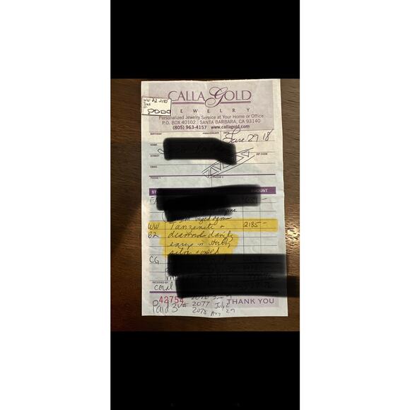 Authentic Tanzanite & Diamond Pavé Dangle Earrings Sterling Silver 14k Gold - Picture 7 of 7